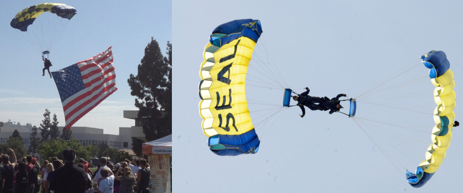 Parachuters